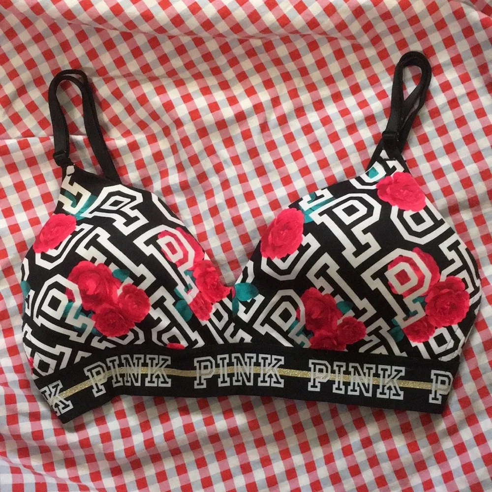 34C PINK Victoria’s Secret Wear Everywhere Wireless Lightly Lined Bra - Picture 1 of 5